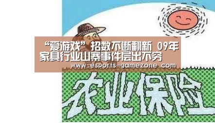 “爱游戏”招数不断翻新 09年家具行业山寨事件层出不穷(图4) 爱游戏平台
